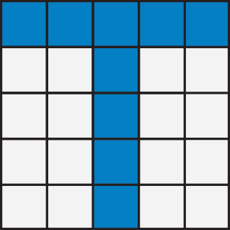 BINGO ‘T’ pattern