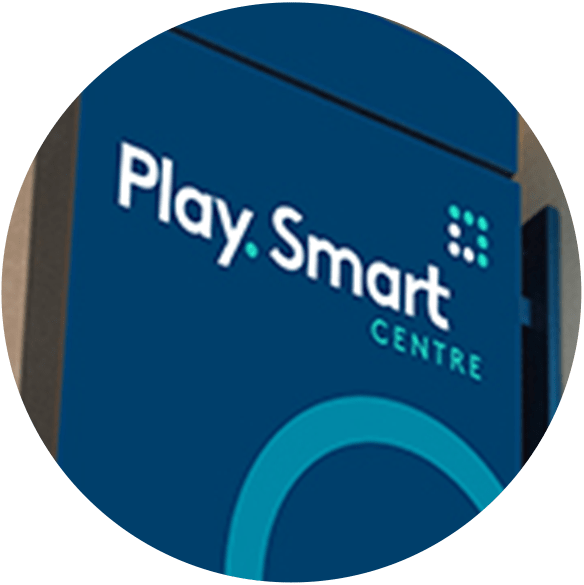 OLG PlaySmart logo on circular badge